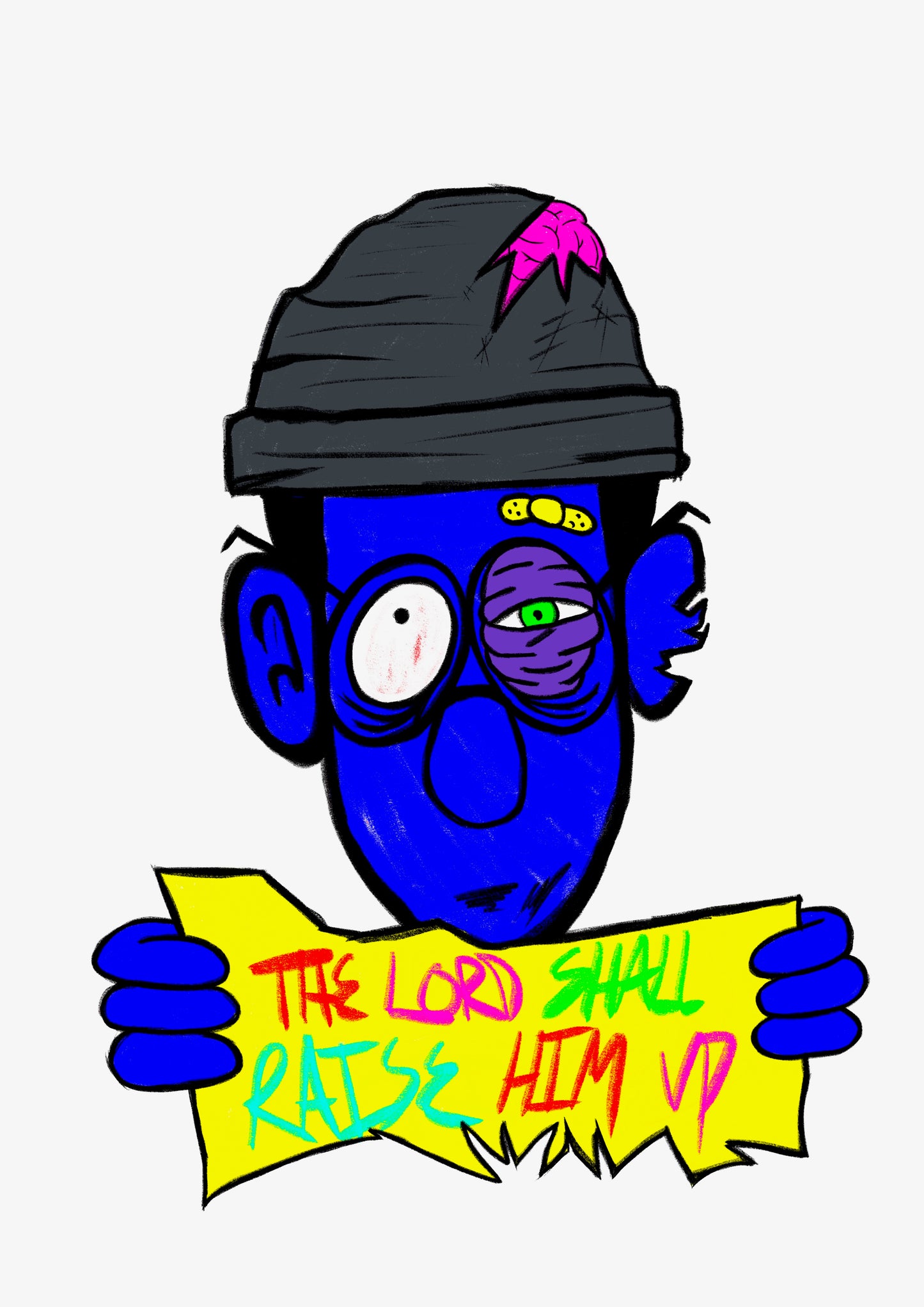 Lazarus 18 x 22 canvas