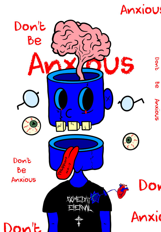 Do not be anxious 20 x 30 canvas